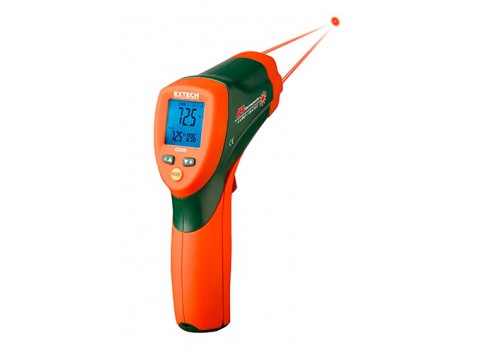 42509: Dual Laser IR Thermometer with Color Alert