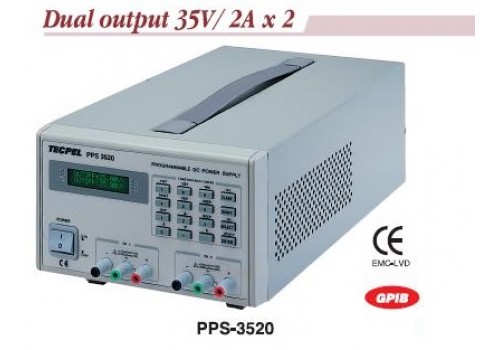 AC/DC Power Supply PPS-3520,  0 to 35V, 2Amp