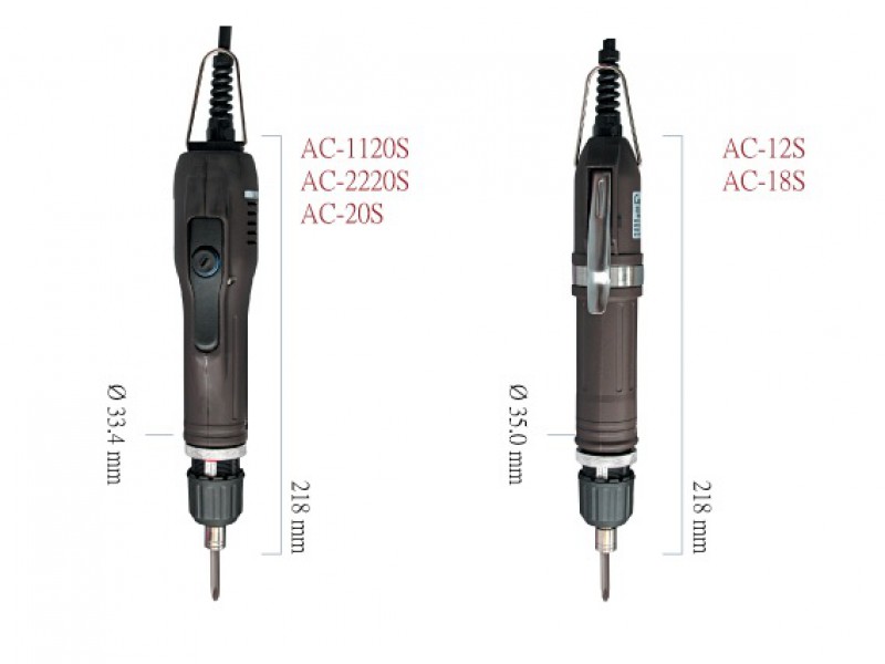 AC Direct Plug-In 110V/220V S Series 0.08 - 2.0 N.m