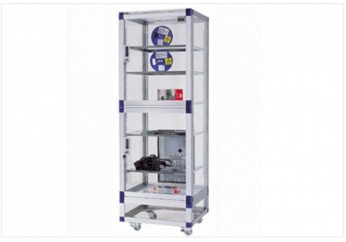 Transparent Propylene Dry Cabinets, Cubage 400L